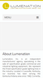 Mobile Screenshot of lumenation.net